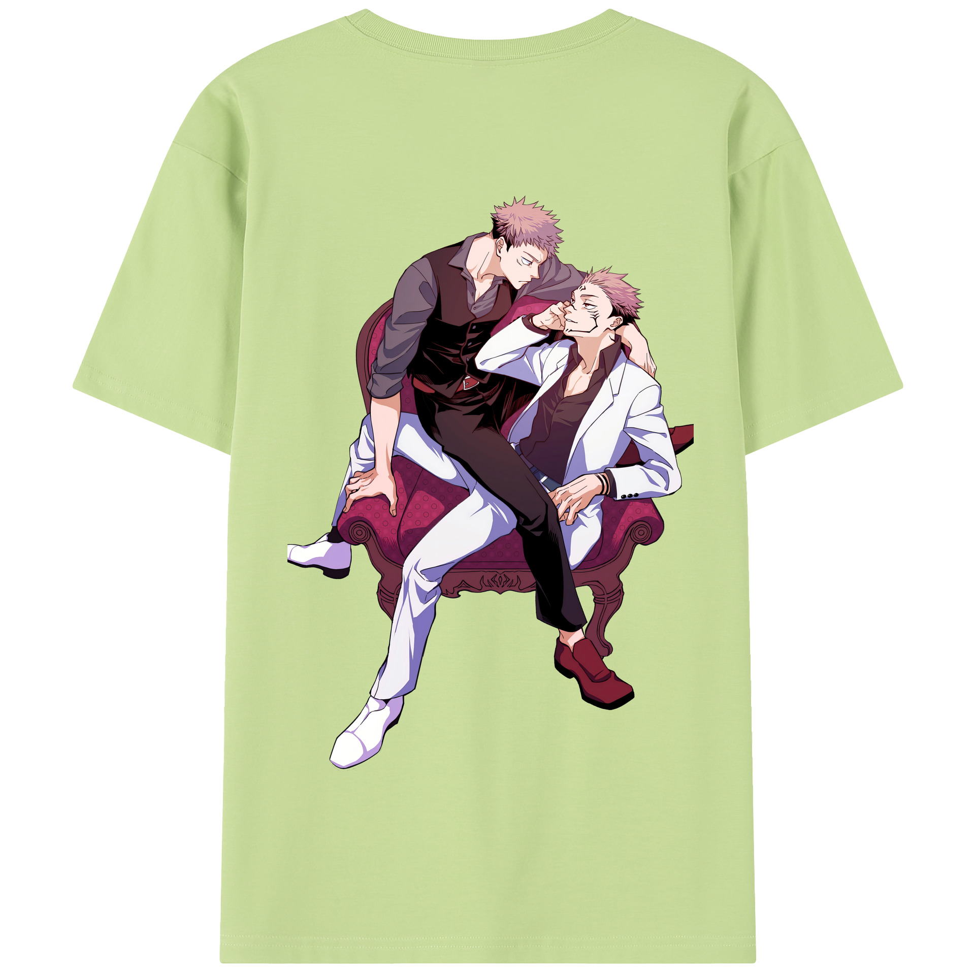 （画像用） 呪術廻戦 Jujutsu Kaisen 綿100％半袖Tシャツ（背面プリント）